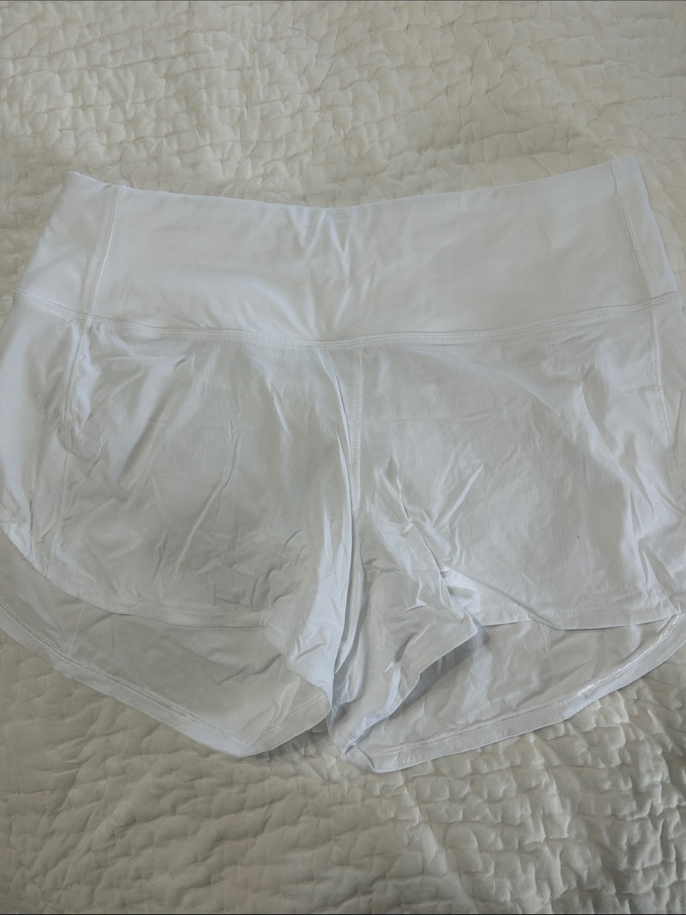 lululemon athletica White Athletic Lounge Shorts